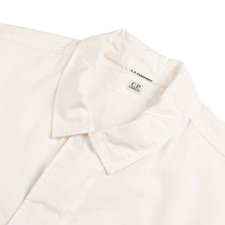 C.P. Company Organic Gabardine Utility Lens Shirt