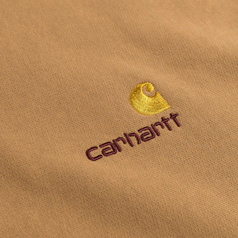 Carhartt WIP Half Zip American Script Sweat