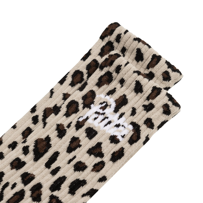 Patta Leopard Script Logo Sport Socks