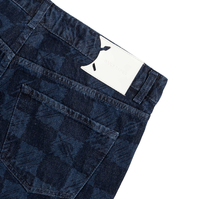 Daily Paper Kibo Check Jacquard Jeans