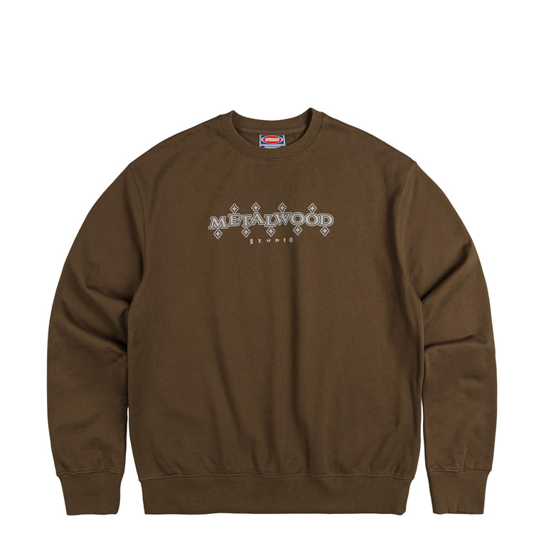 Metalwood Diamonds Crewneck Sweatshirt