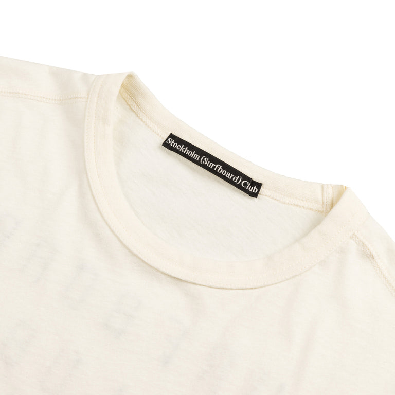 Stockholm Surfboard Club Patch Logo T-Shirt