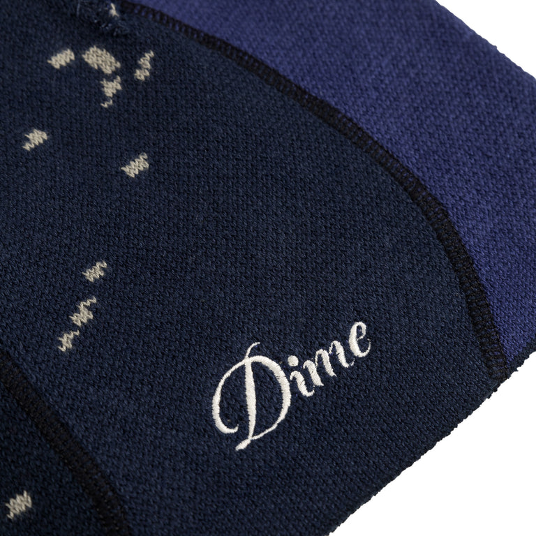 Dime Reverse Stitch Skully Beanie