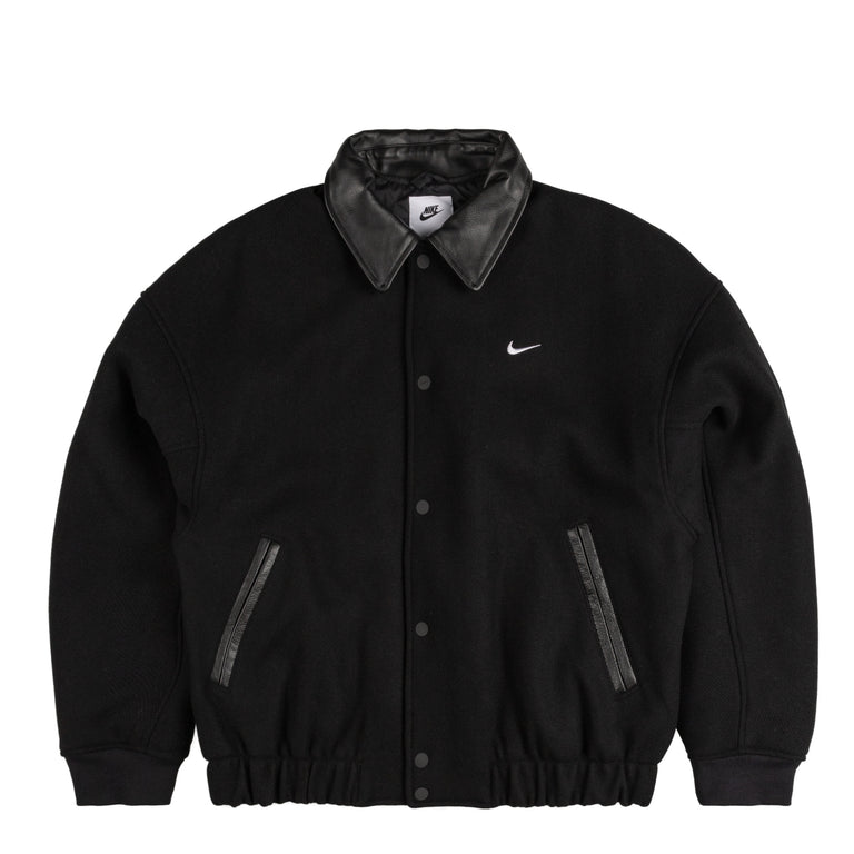 Nike Solo Swoosh Wool Varsity Jacket