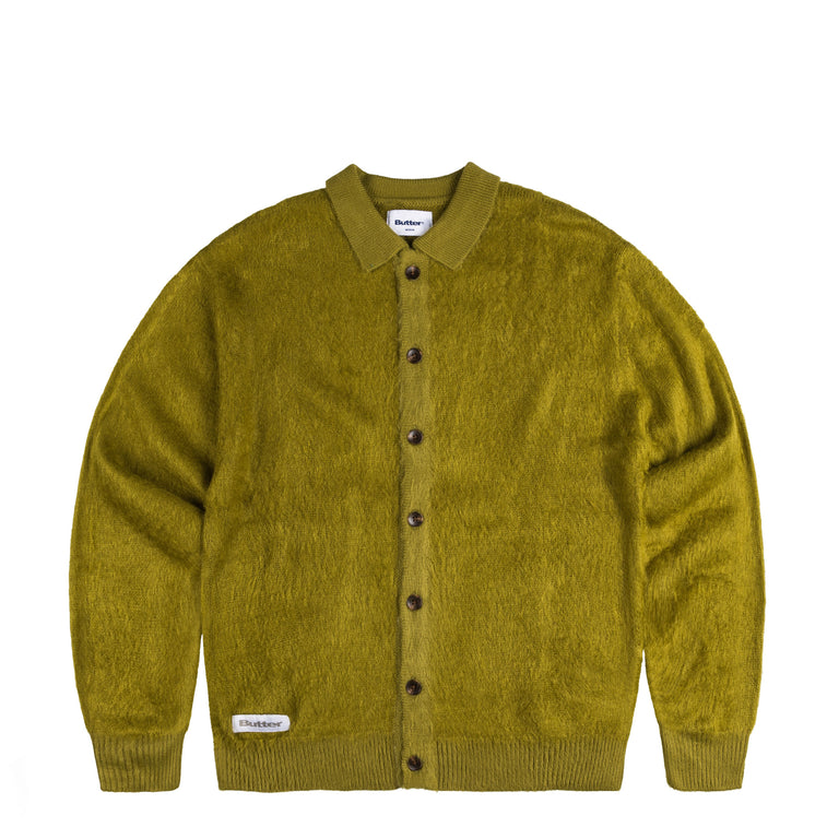 Butter Goods Mohair Button Up Knitted Shirt