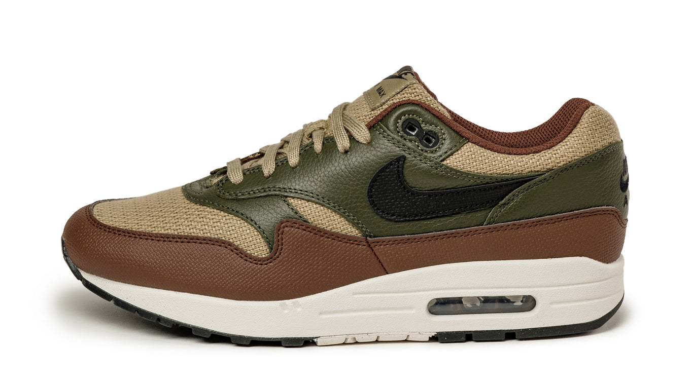 Nike khaki air max 1 best sale