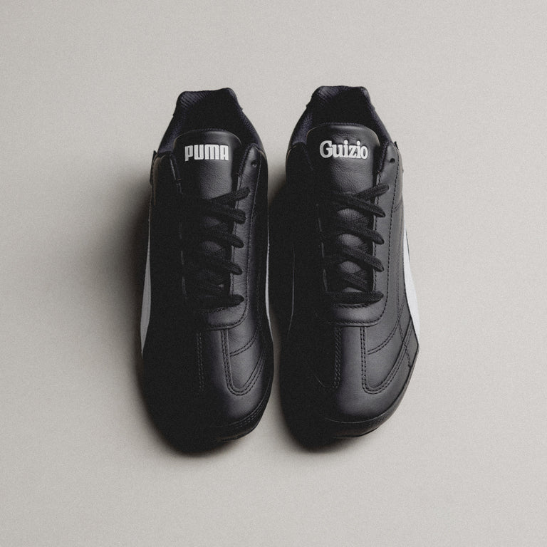 Black puma school shoes on sale