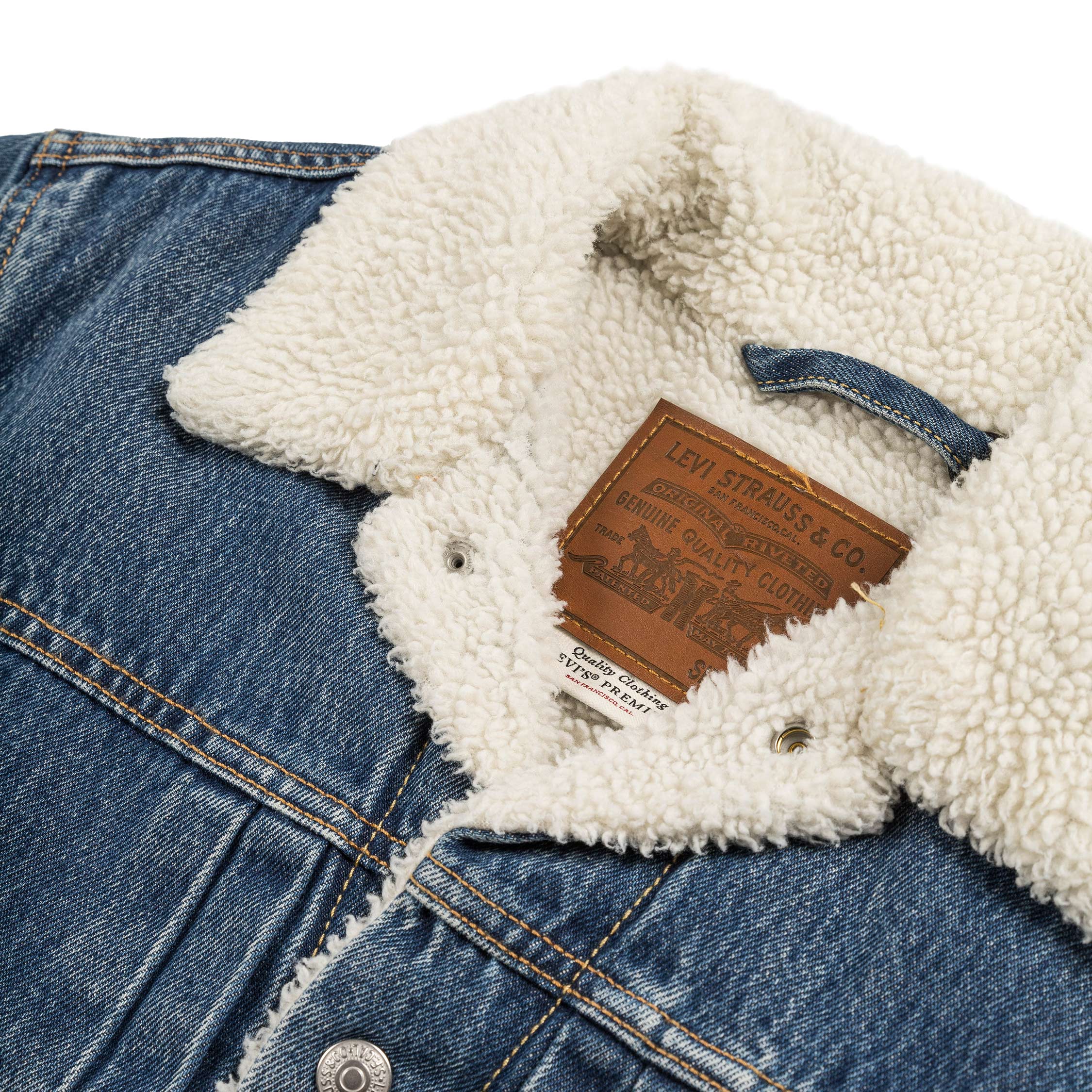 Levis Type 1 Sherpa Trucker Jacket » jetzt online kaufen!