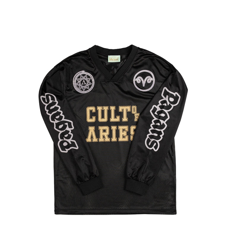 Aries Cult Leader Airtex Longsleeve Tee