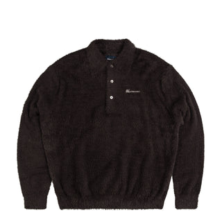 thisisneverthat SCT-Logo Shaggy Knit Polo