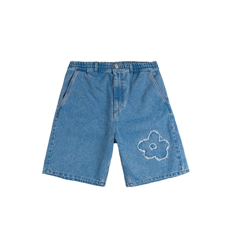 Marni Denim Shorts With Patch Detail