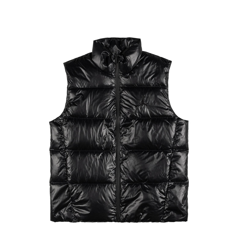 Black nike puffer vest online