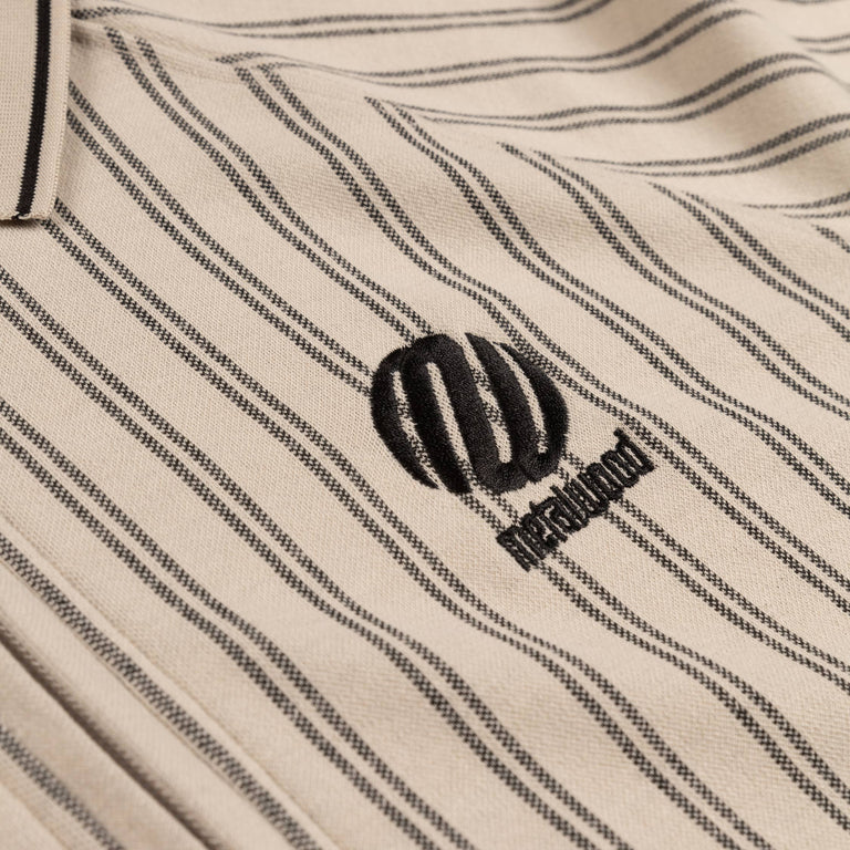 Metalwood Ribbed LS Polo