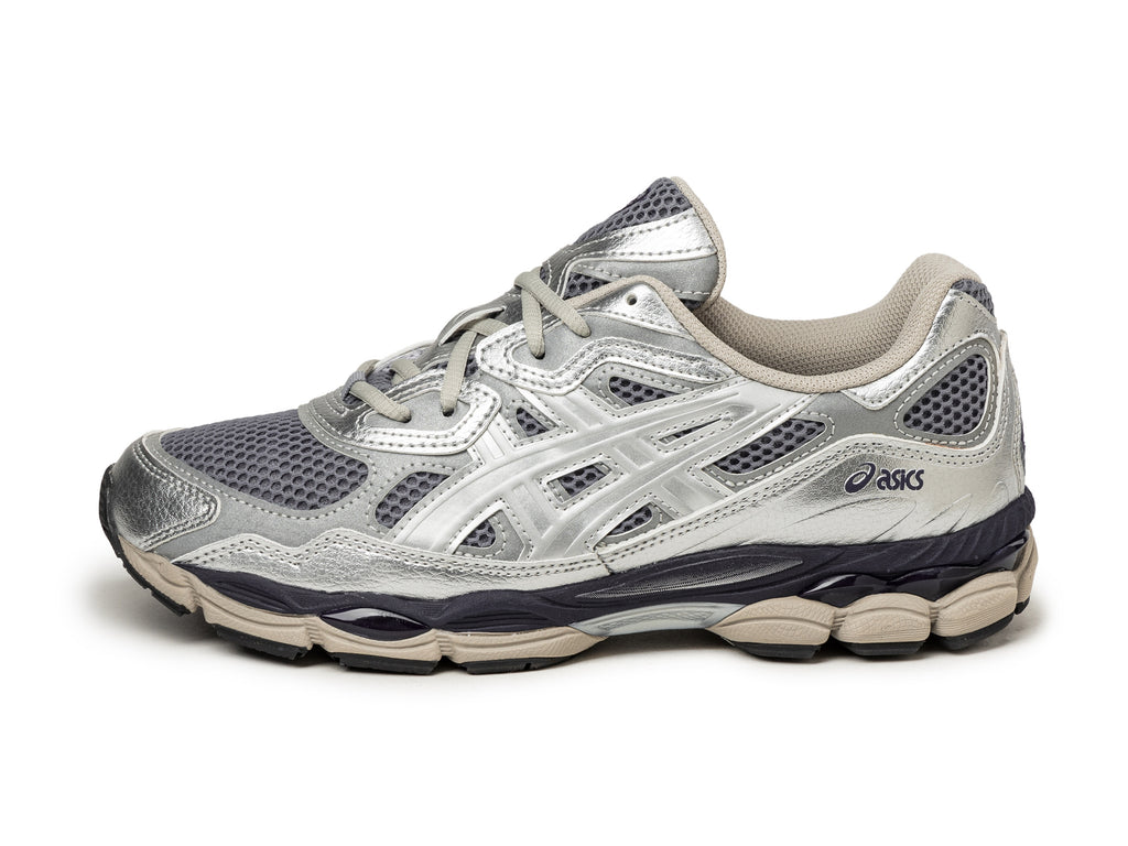 Asics silver shoes online