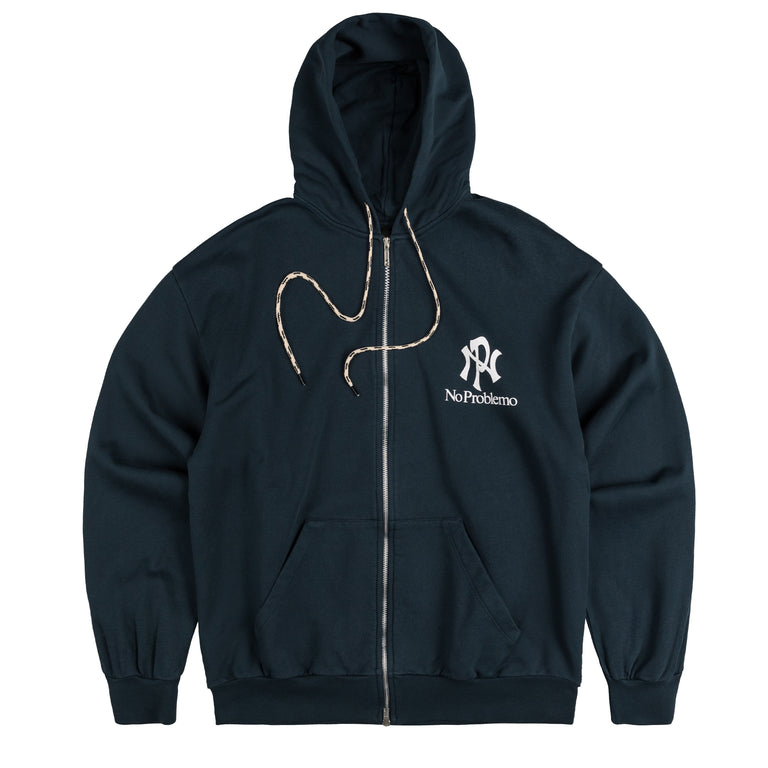 No Problemo NYP Zip Through Hoodie