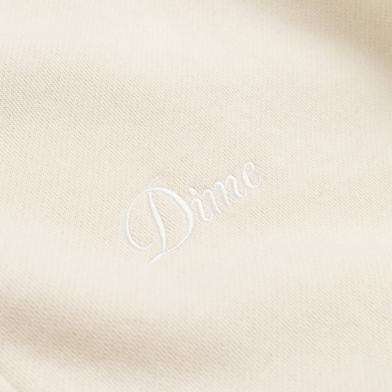 Dime Cursive Small Logo Zip-Hoodie