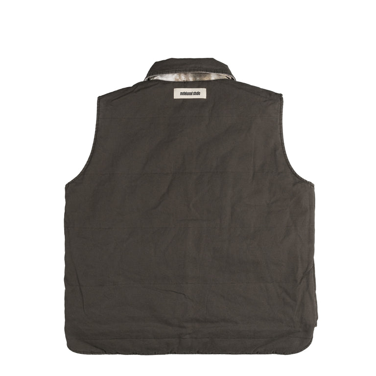 Metalwood Poly Filled Reversible Vest