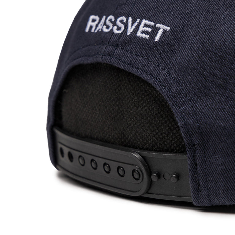 Rassvet 5 Panel Cap Chino Twill Light Wash Woven