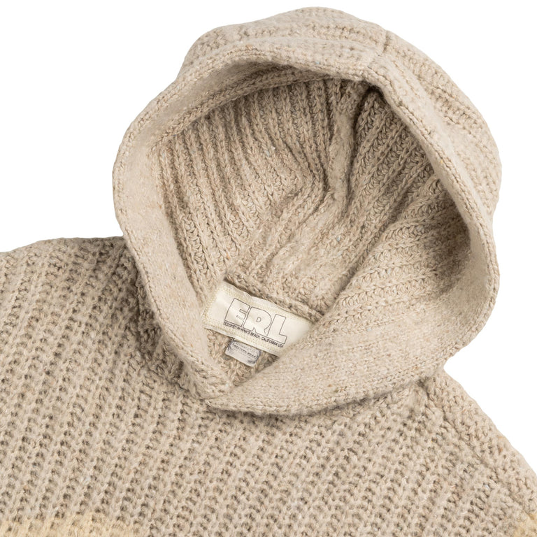 ERL Silk Swirl Knit Hoodie