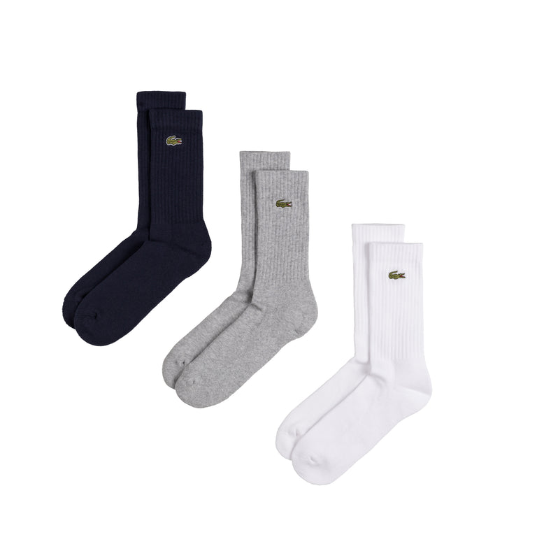 Lacoste High Cut Socks 3-Pack