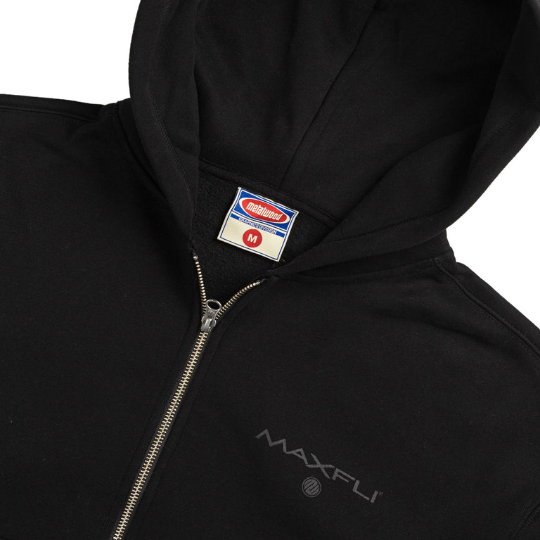 Metalwood x Maxfli Zip Hooded Sweatshirt  onfeet