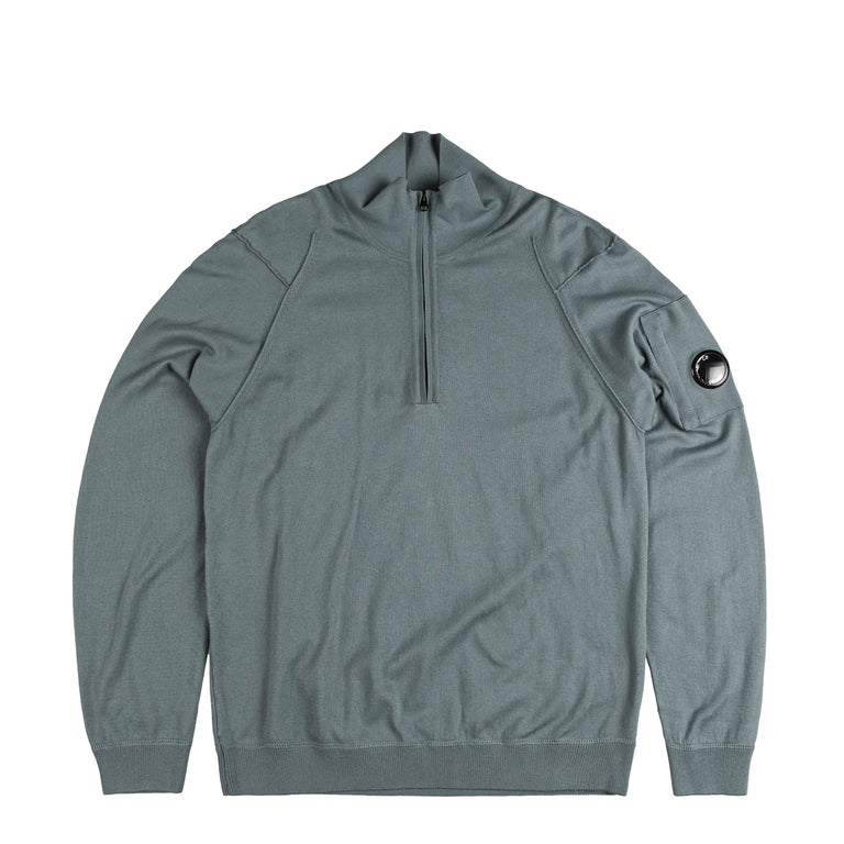 C.P. Company Sea Island Half Zip Lens Knit