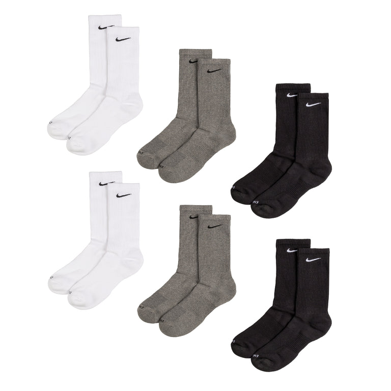 Nike Everyday Cushioned Crew Socks 6 Pack