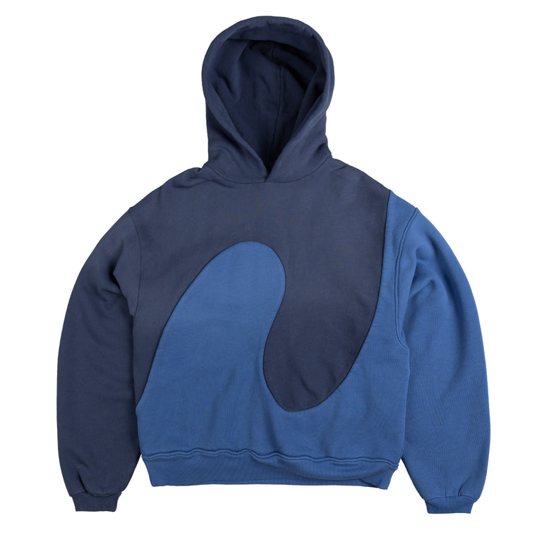 ERL Silk Swirl Knit Hoodie