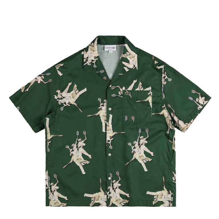 Lacoste Relaxed Fit René Lacoste Print Shirt