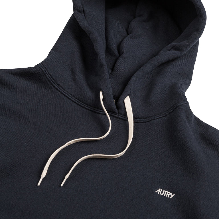 Autry Embroidered Mini Logo Hoodie