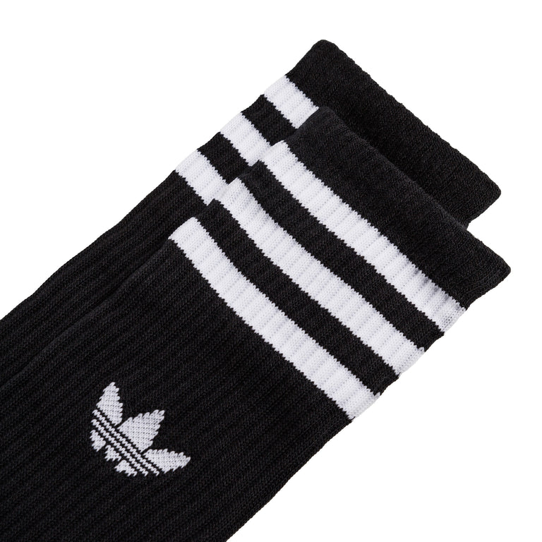 Adidas Solid Crew Socks 3 Pack