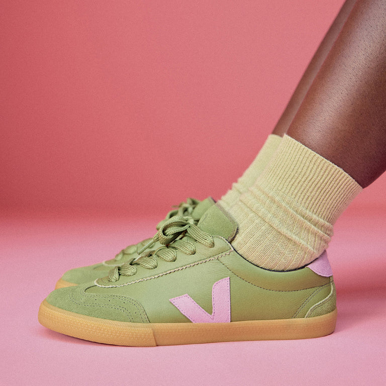 VEJA x Make My Lemonade Volley O.T. W onfeet