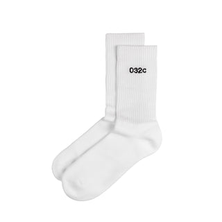 032c 'Remove Before Sex' Crew Socks