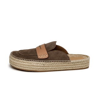 JW Anderson Suede Espadrille Loafer Mule