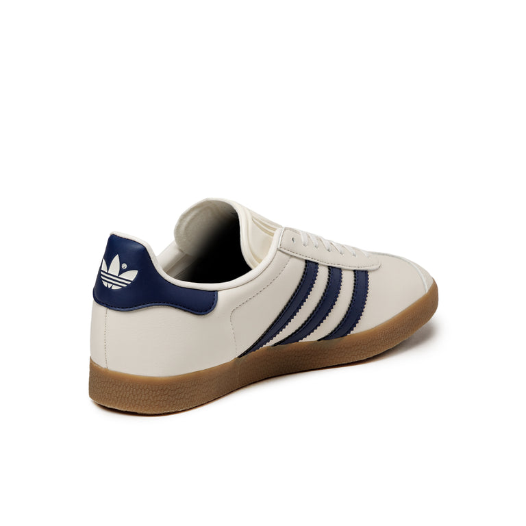 Adidas navy & white gazelle trainers best sale