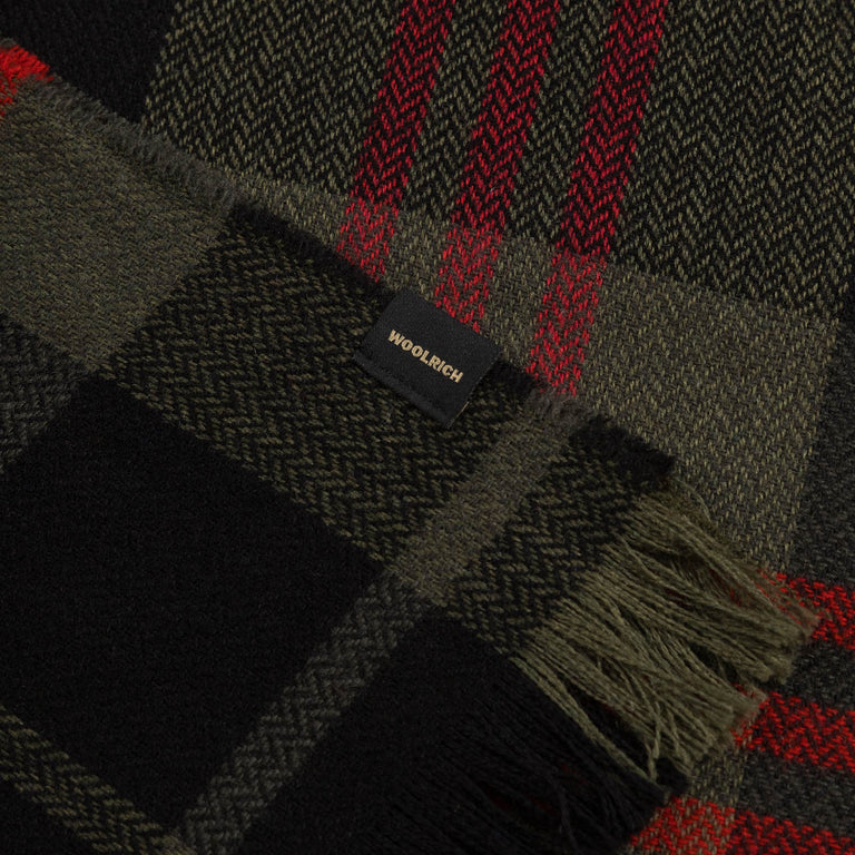 Woolrich Light Plaid Scarf