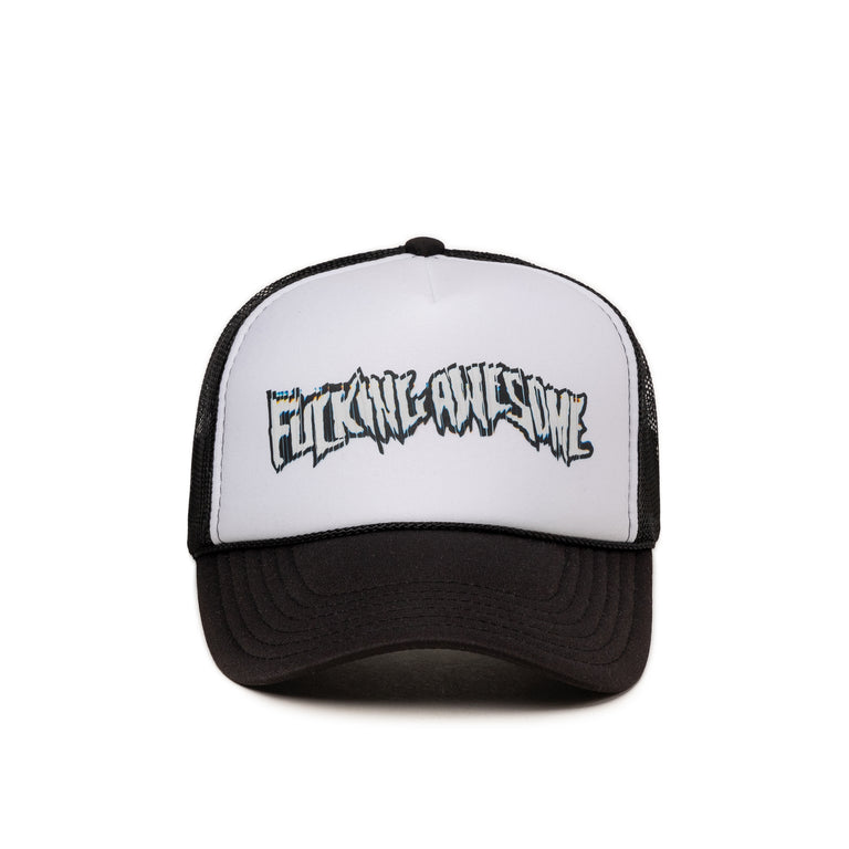 Fucking Awesome Scanner Warp Stamp Trucker Hat