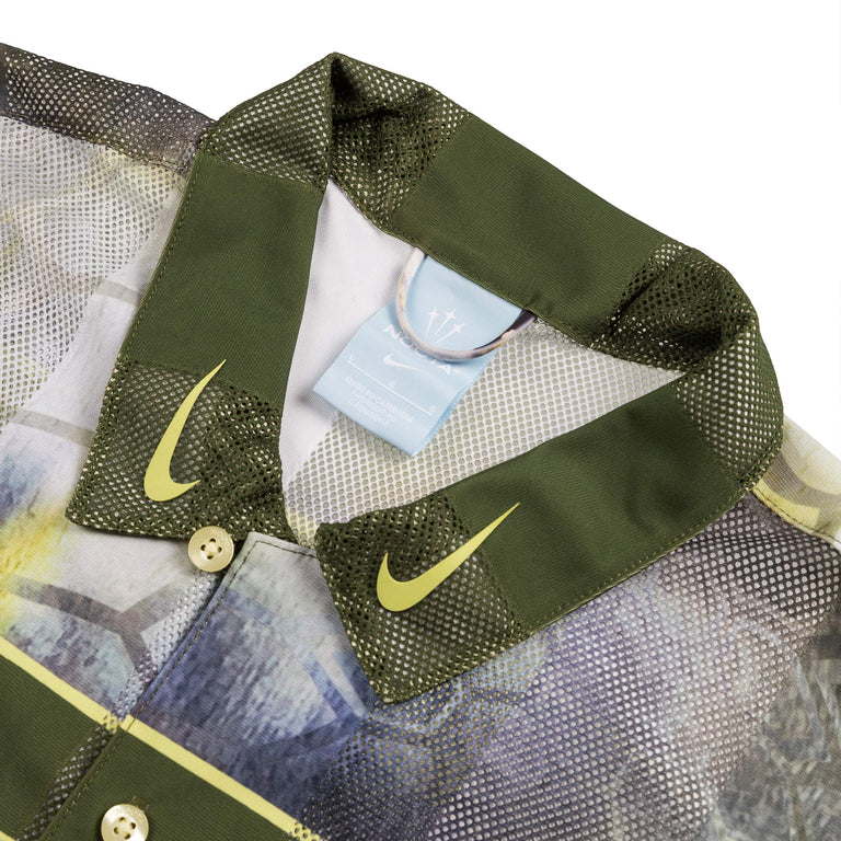 Nike	x Nocta Opal Button Down Short Sleeve Top