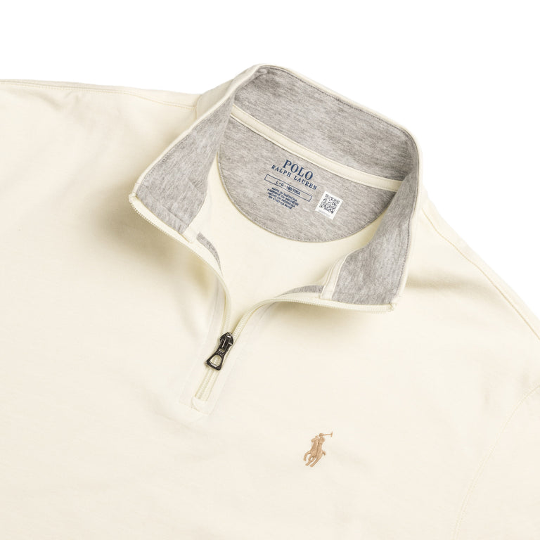 Polo Ralph Lauren Luxury Jersey Quarter-Zip Pullover