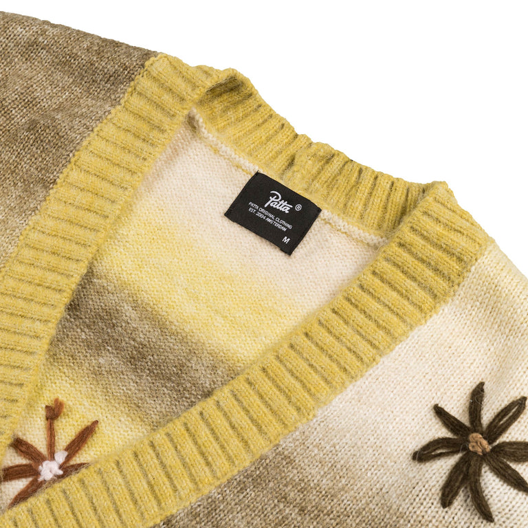 Patta Peace & Love Knitted Cardigan