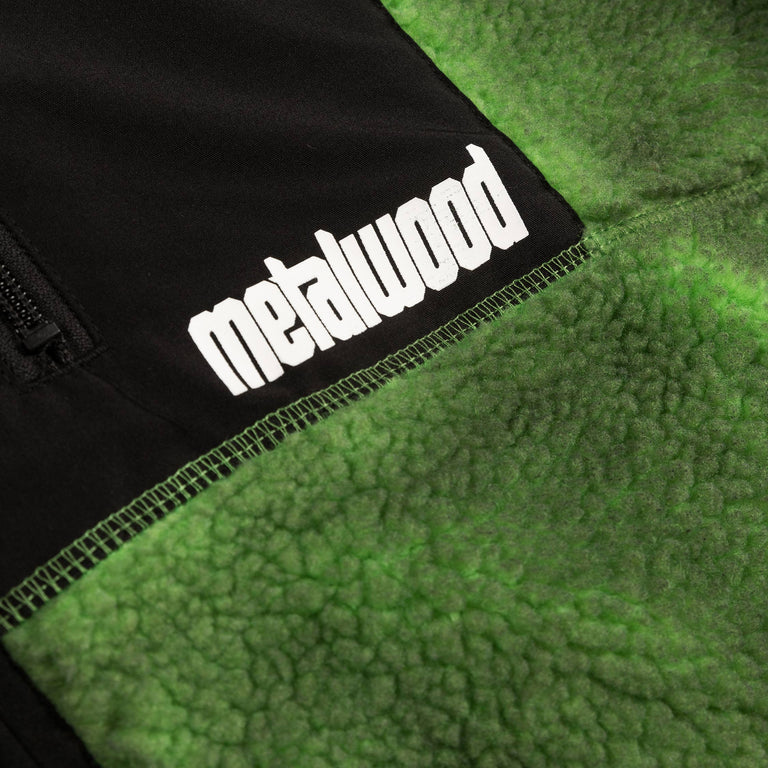 Metalwood Painted Sherpa Fleece Jacket