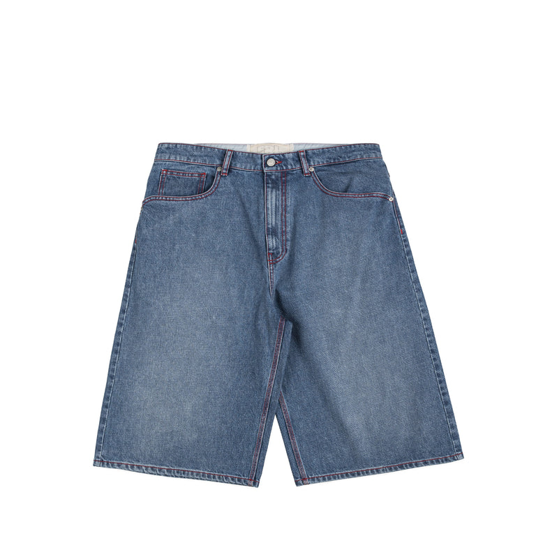 ERL Denim Indiana Skate Shorts Woven