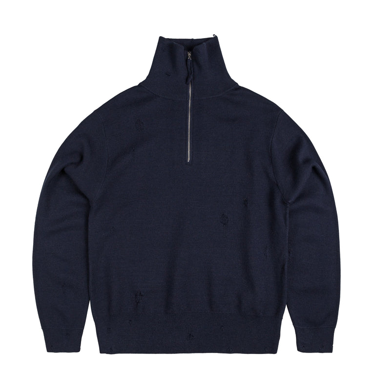 New Amsterdam Surf Association Half Zip Sailor Knit