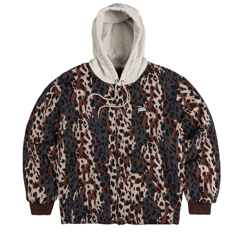 Patta City Leopard Reversible Bomber Jacket