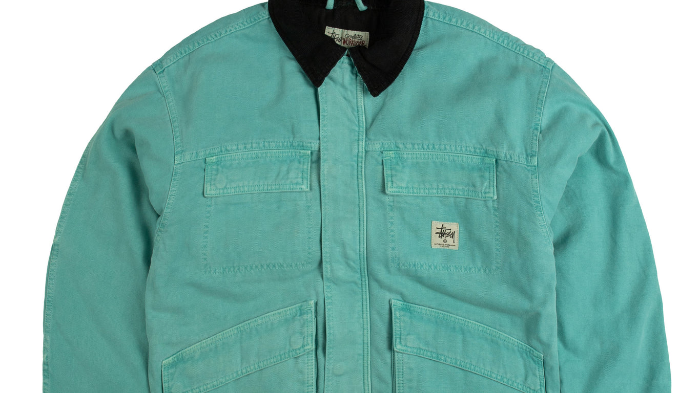 Stussy Washed Canvas Shop Jacket » Buy online now!