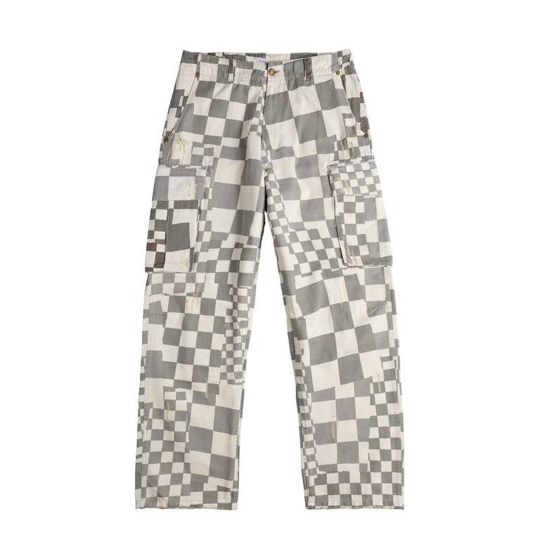 ERL Printed Woven Cargo mid pants