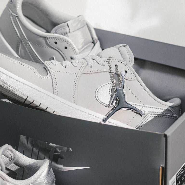 Nike Air Jordan 1 Low OG *Silver* onfeet