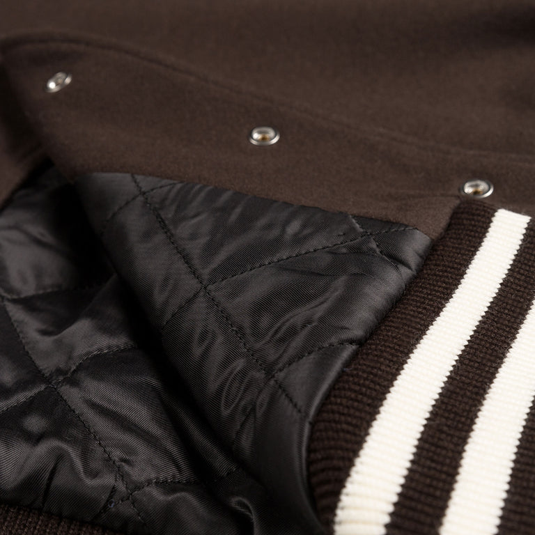 Sporty & Rich Faubourg Wool Varsity Jacket