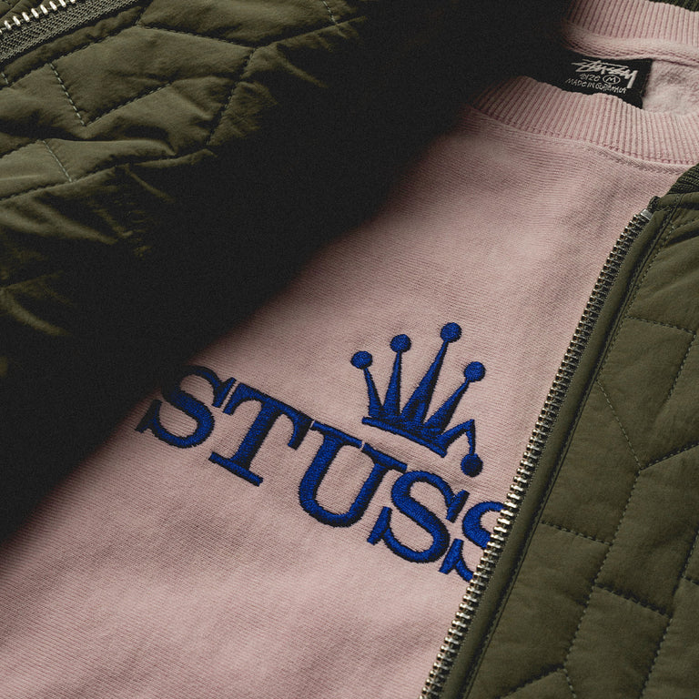 Stussy Quilted Liner Jacket onfeet