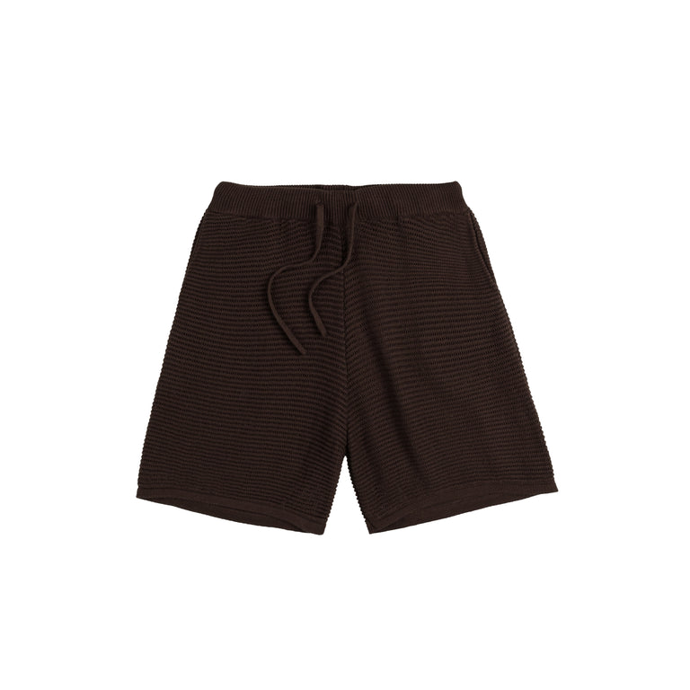 Asphaltgold Summer of Joy Crochet Shorts onfeet